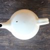 出西焼　ティーポット　アイボリー（Syussai-yaki Teapot/ivory)Shimane pref. - 画像 (6)